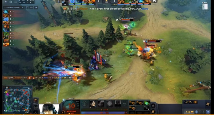 《DOTA2》ESL 梦幻联赛赛报S20：Larl绝活蓝猫带队打架Yatoro钢背兽无法处理 Spirit1-0LGD
