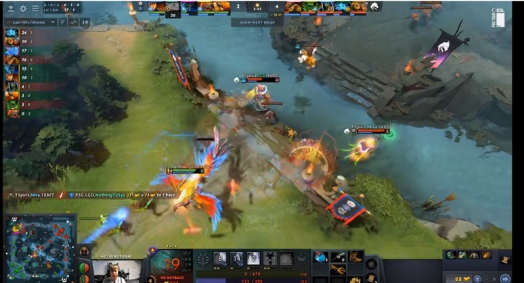 《DOTA2》ESL 梦幻联赛赛报S20：Larl绝活蓝猫带队打架Yatoro钢背兽无法处理 Spirit1-0LGD