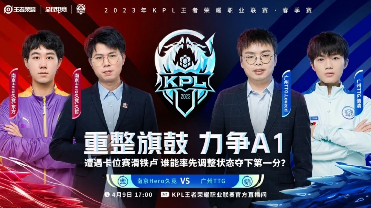《王者荣耀》2023 KPL春季赛赛报：清清逆版本马超豪华战绩拿下胜利！ TTG 3-2 Hero